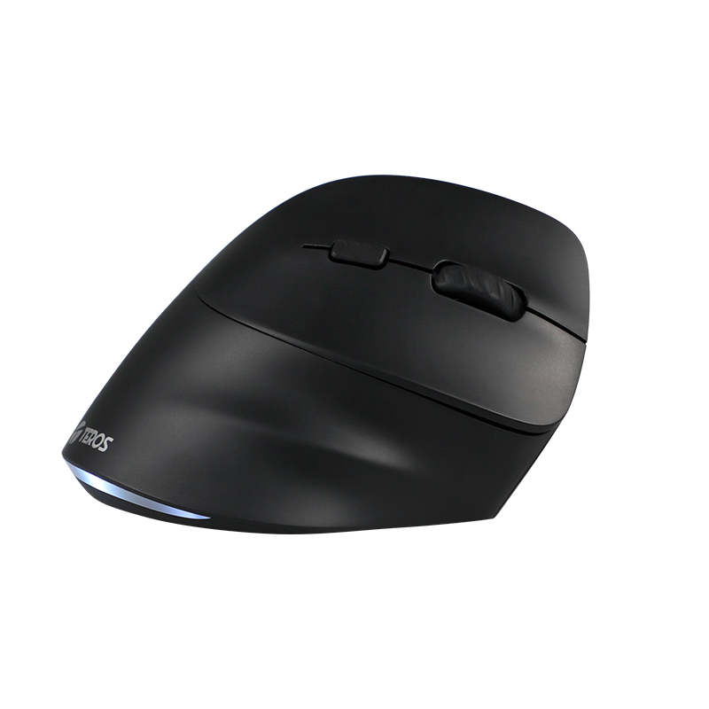 Mouse inalámbrico TEROS TE-5169N, 2.4GHz, 2400 DPI, BT1, BT2, USB