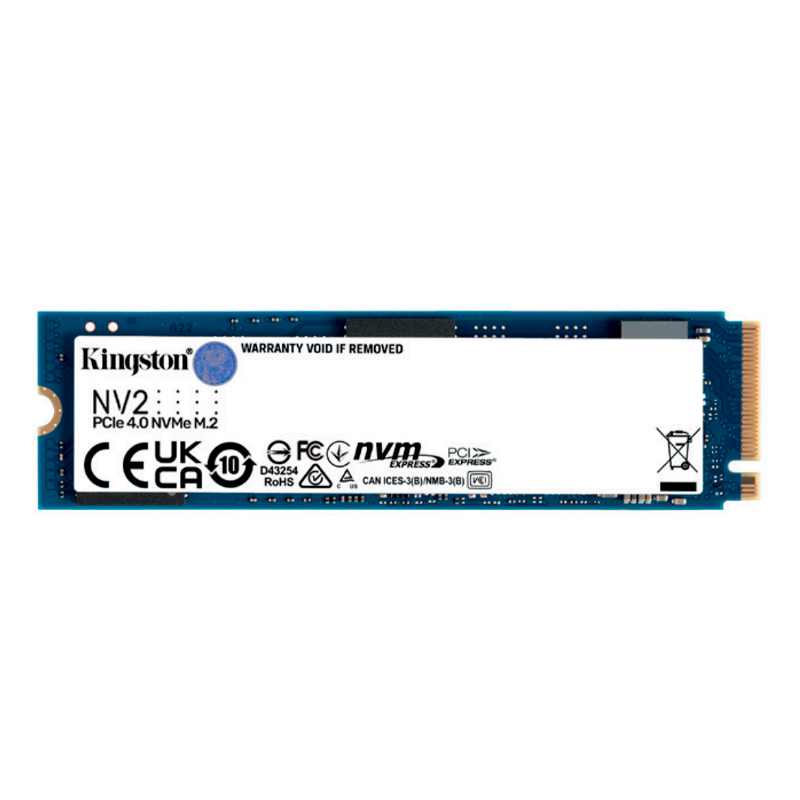 Unidad en estado solido Kingston NV2 NVMe PCIe 4.0 500GB (SNV2S/500G)